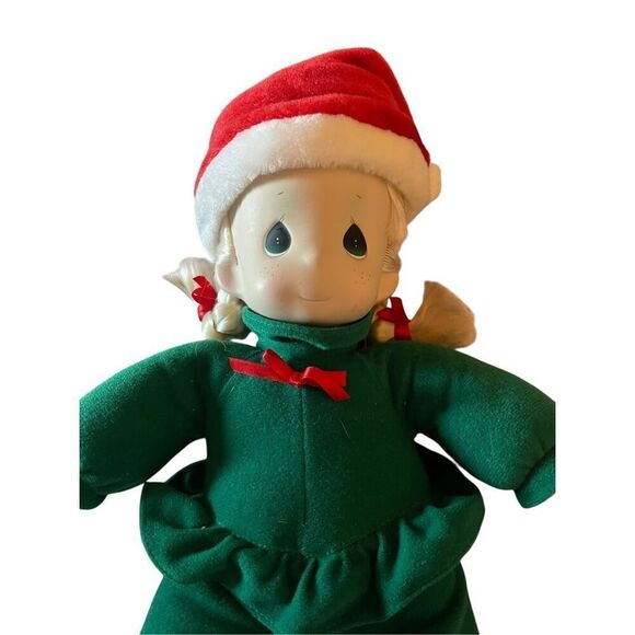 Vintage Precious Moments Limited Edition Nikki Christmas Stocking Doll 14" - Picture 2 of 10